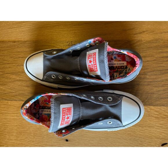 NEW Converse Chuck Taylor All Star Madison Low Floral, Grey, Women’s US 9 - Picture 4 of 6